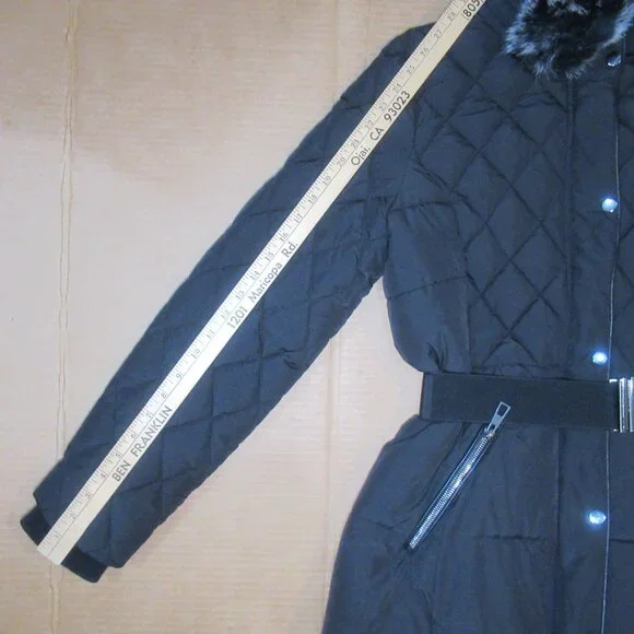 Royalty For Me Quilted Puffer Coat | Size Small - Picture 6 of 11